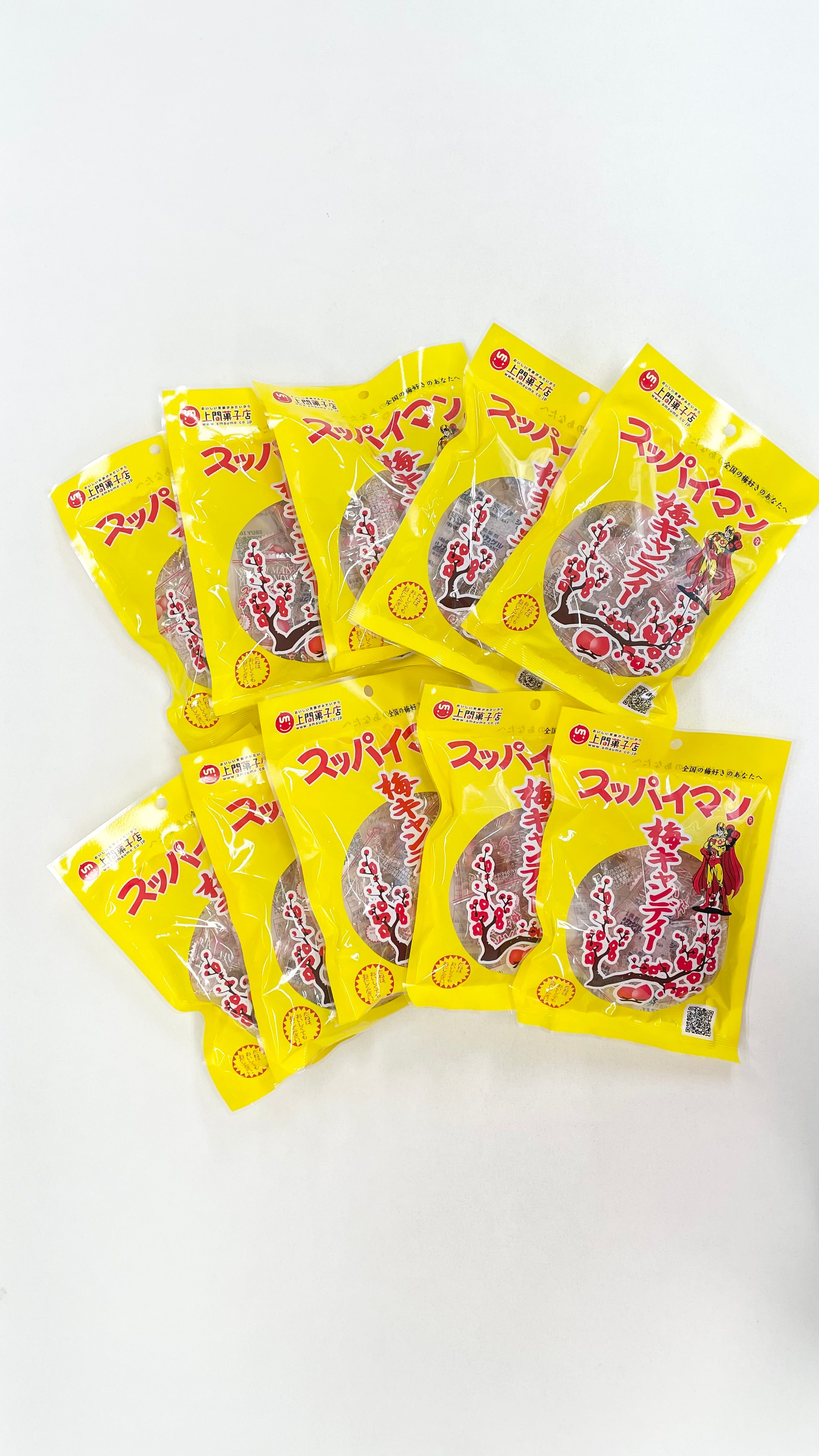 【10個セット】スッパイマン　梅キャンディー （10粒入）