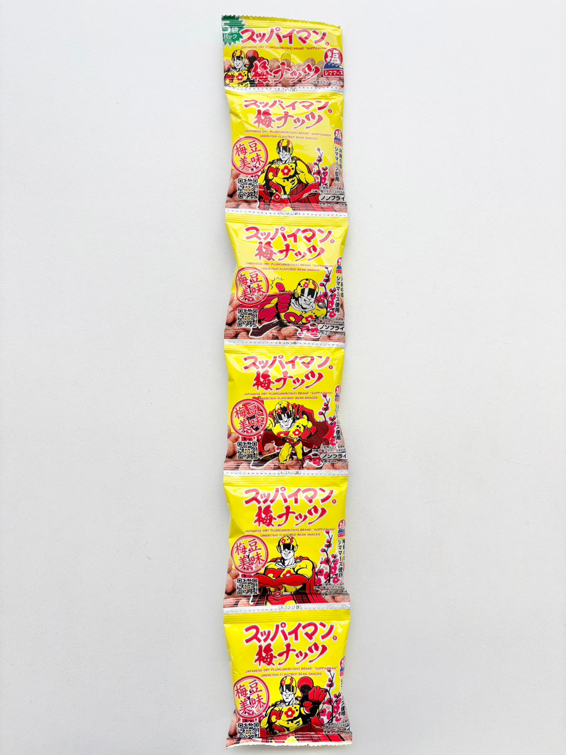 スッパイマン梅ナッツ16ｇ×５袋パック