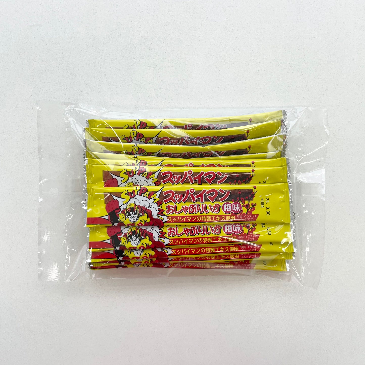 【箱買い】おしゃぶりいか梅味１枚入×20枚　