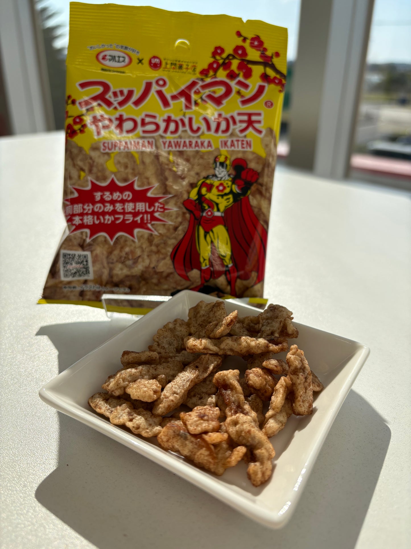 スッパイマンやわらかいか天　18g