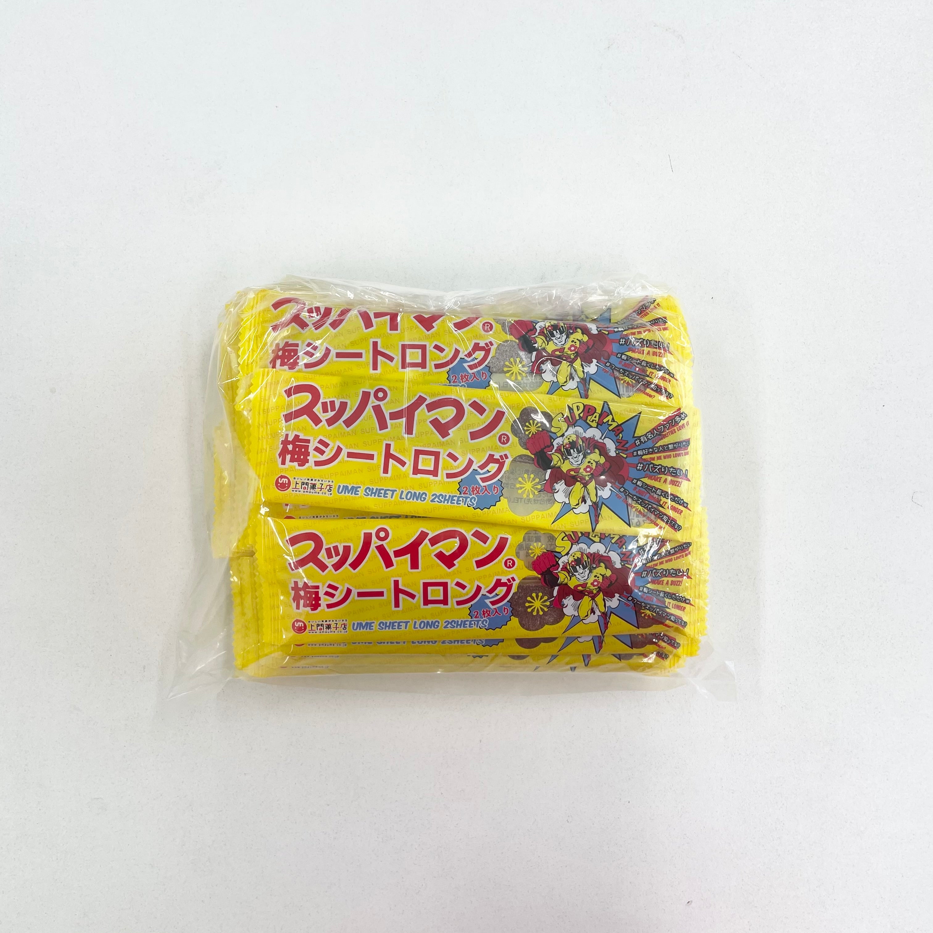 【30枚セット】スッパイマン　梅シートロング