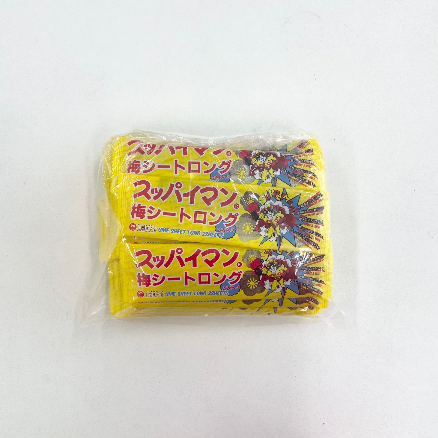 【30枚セット】スッパイマン　梅シートロング