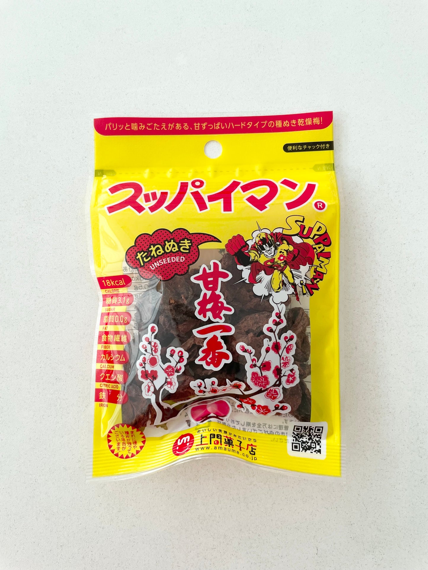 スッパイマン甘梅一番たねぬき10g