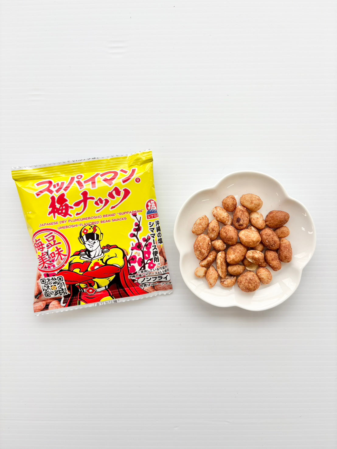 スッパイマン梅ナッツ16ｇ×５袋パック