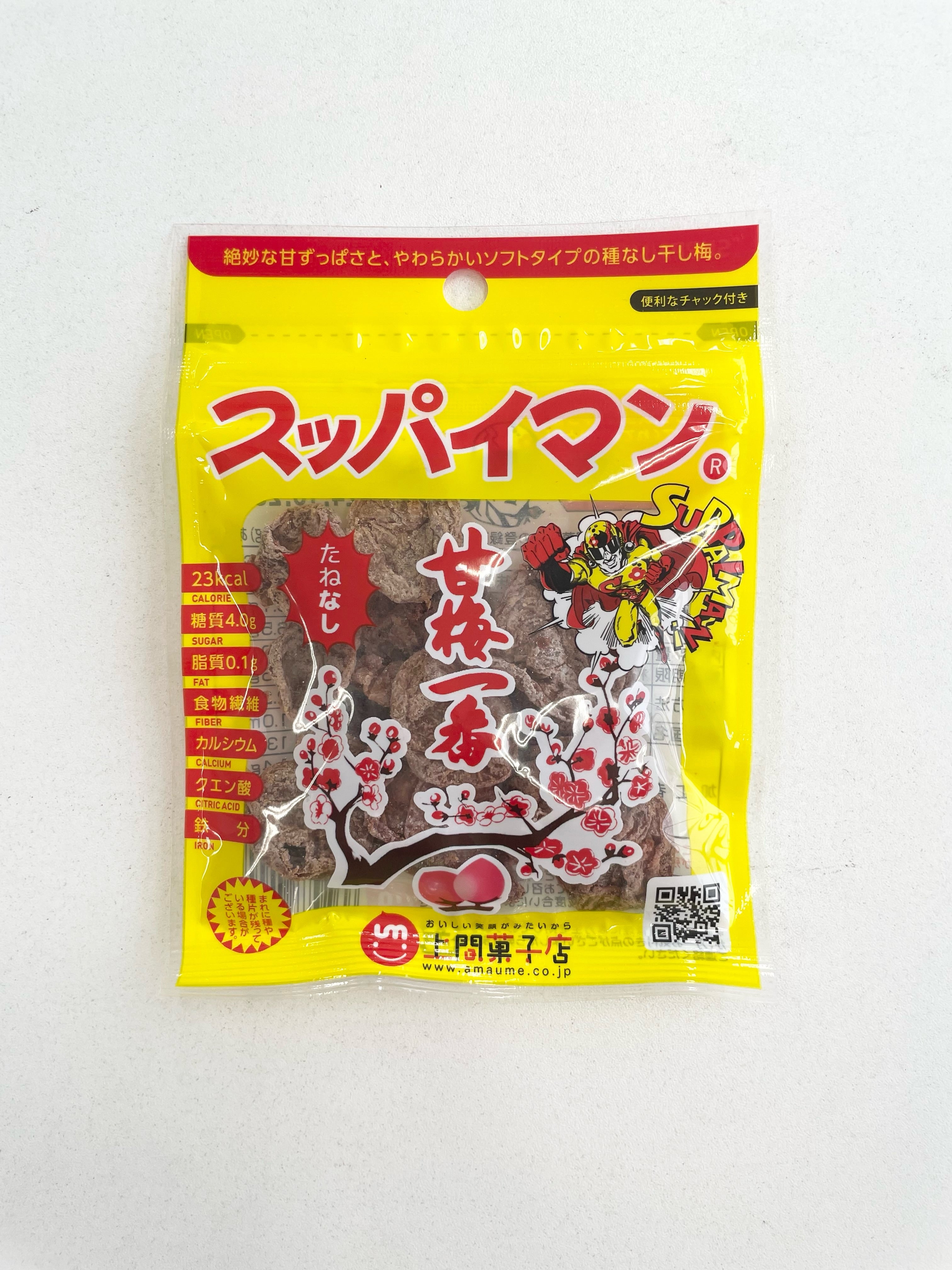 スッパイマン甘梅一番たねなし15g