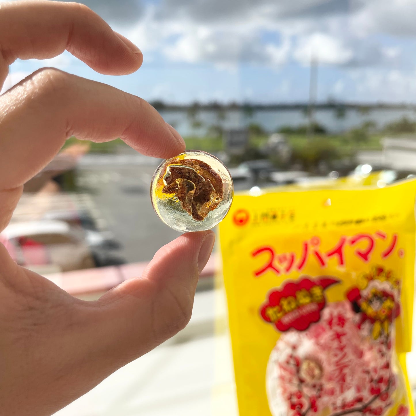 『龍が如く』×スッパイマンたねぬき梅キャンディー(8粒)　沖縄限定ver.