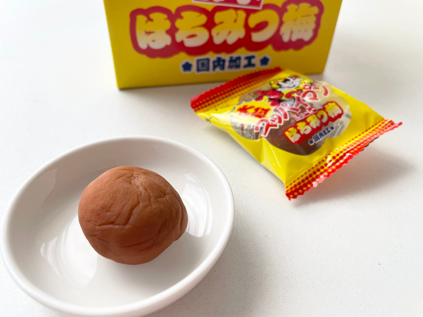 【箱買い】大粒　じゅーしーはちみつ梅（18粒入）